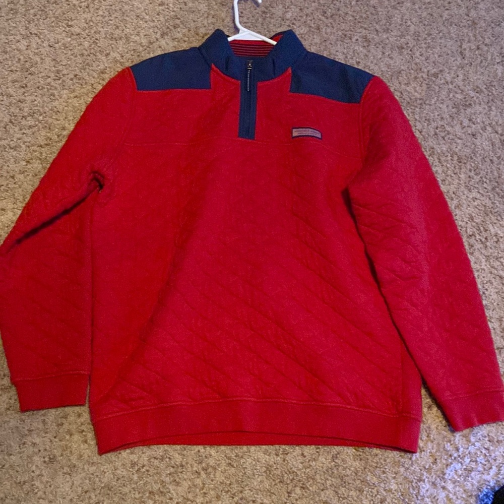 Mens Vineyard Vines Half Zip (L)